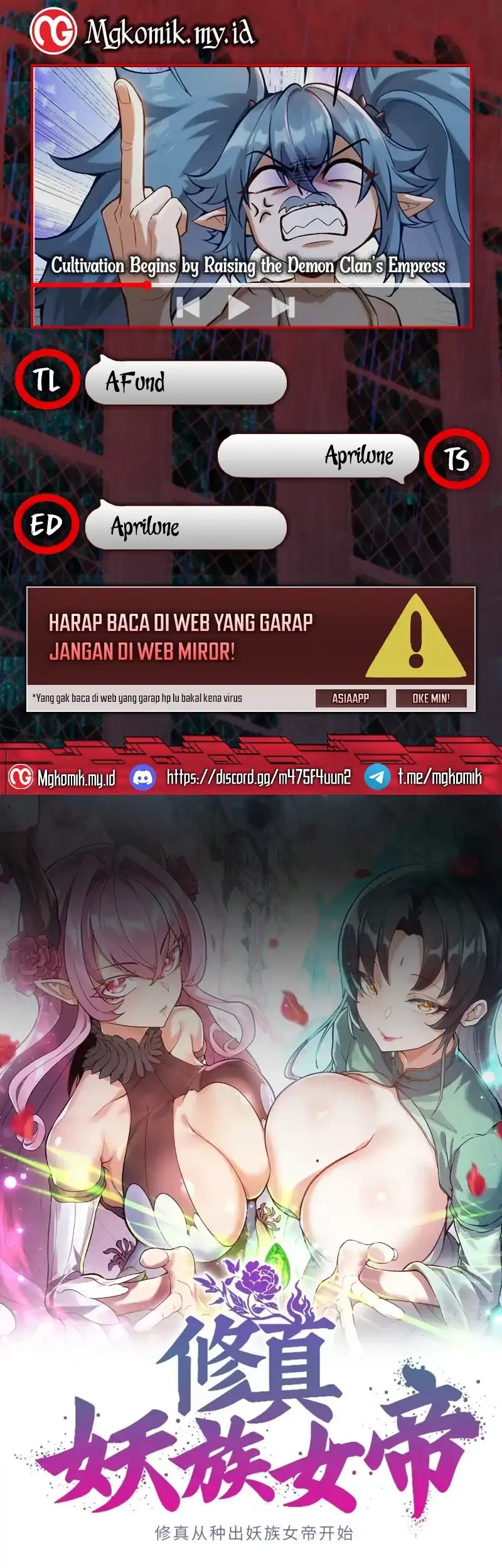 Baca Komik Cultivation Begins by Raising the Demon Clan’s Empress Chapter 11 Gambar 1