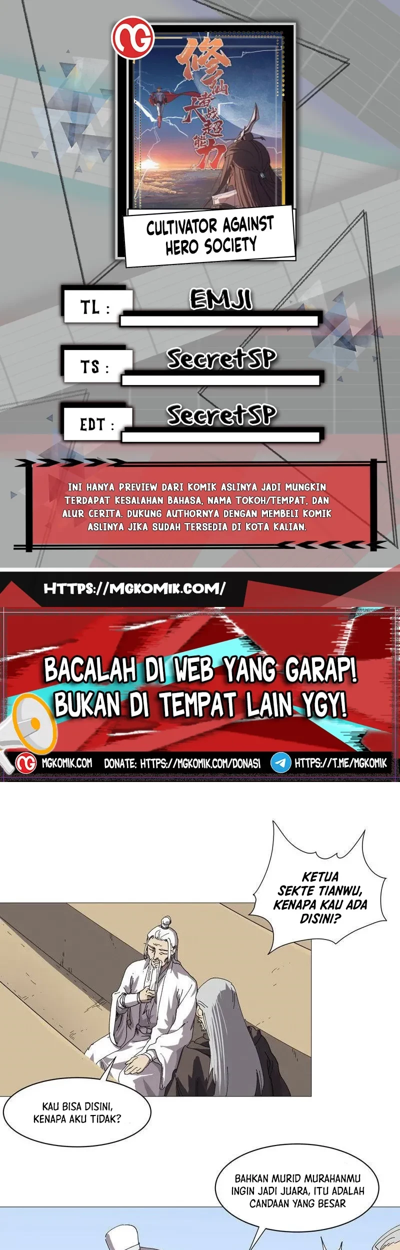 Baca Komik Cultivator Against Hero Society Chapter 246 Gambar 1