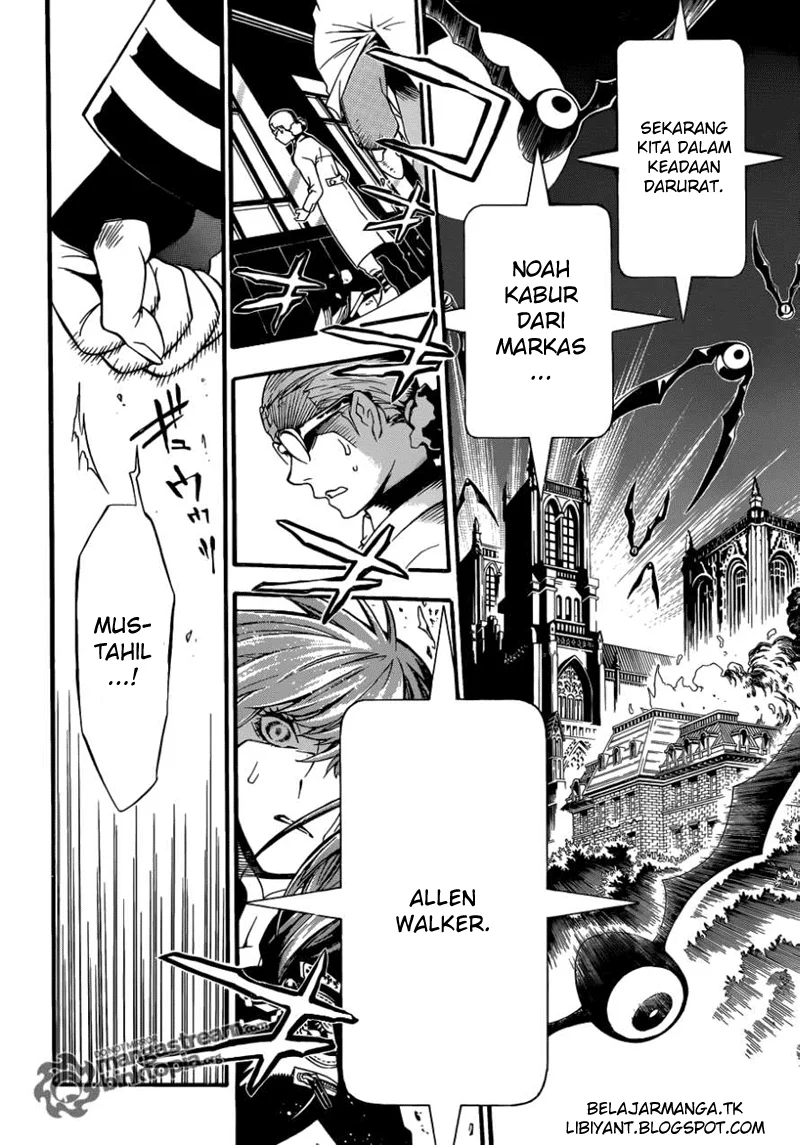 D Gray Man Chapter 204 Gambar 27