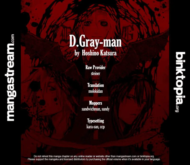 D Gray Man Chapter 204 Gambar 31