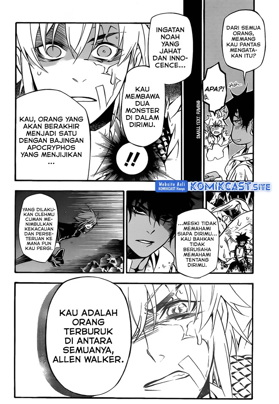 D Gray Man Chapter 205 Gambar 20