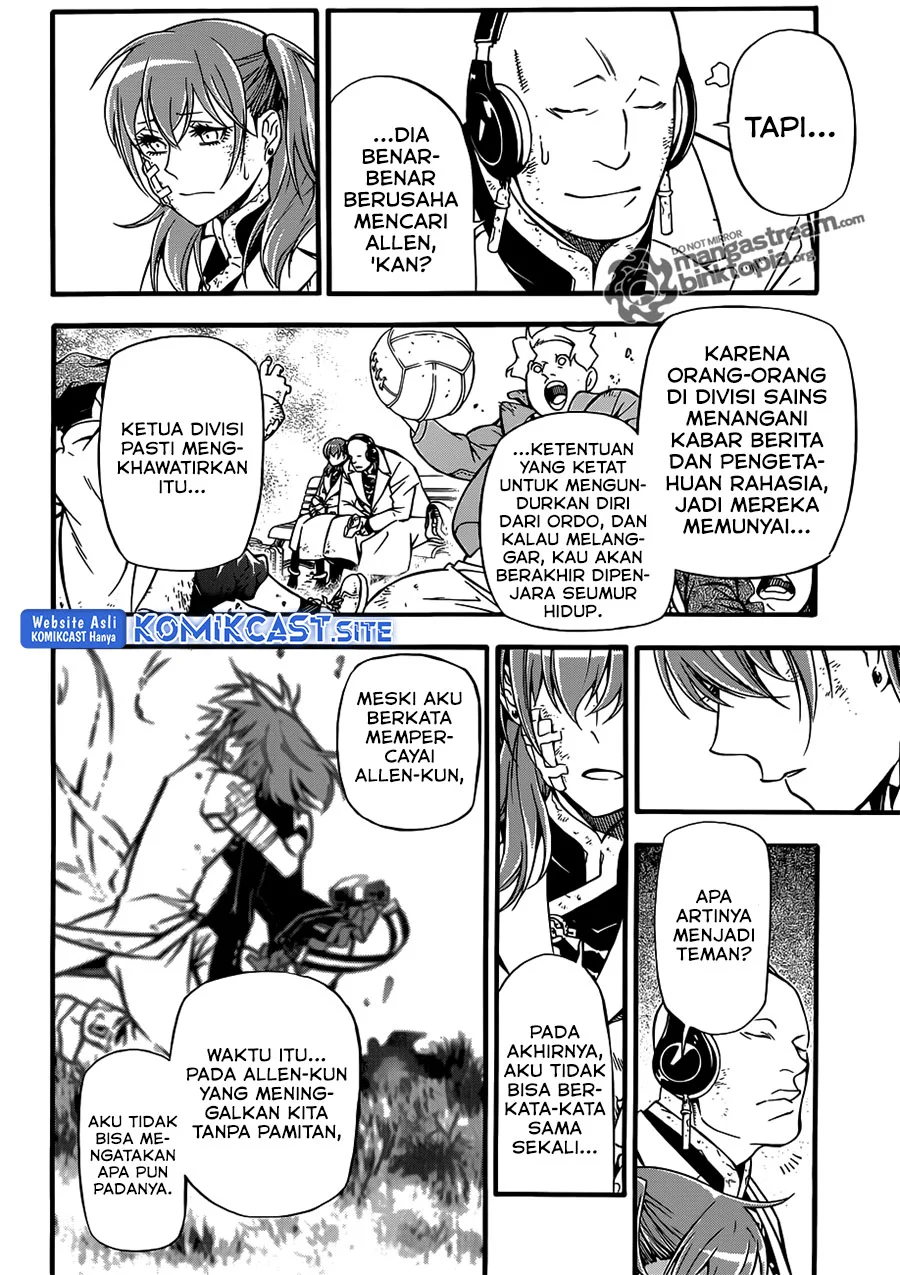 D Gray Man Chapter 207 Gambar 19