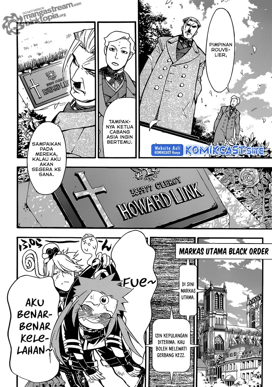 D Gray Man Chapter 207 Gambar 7