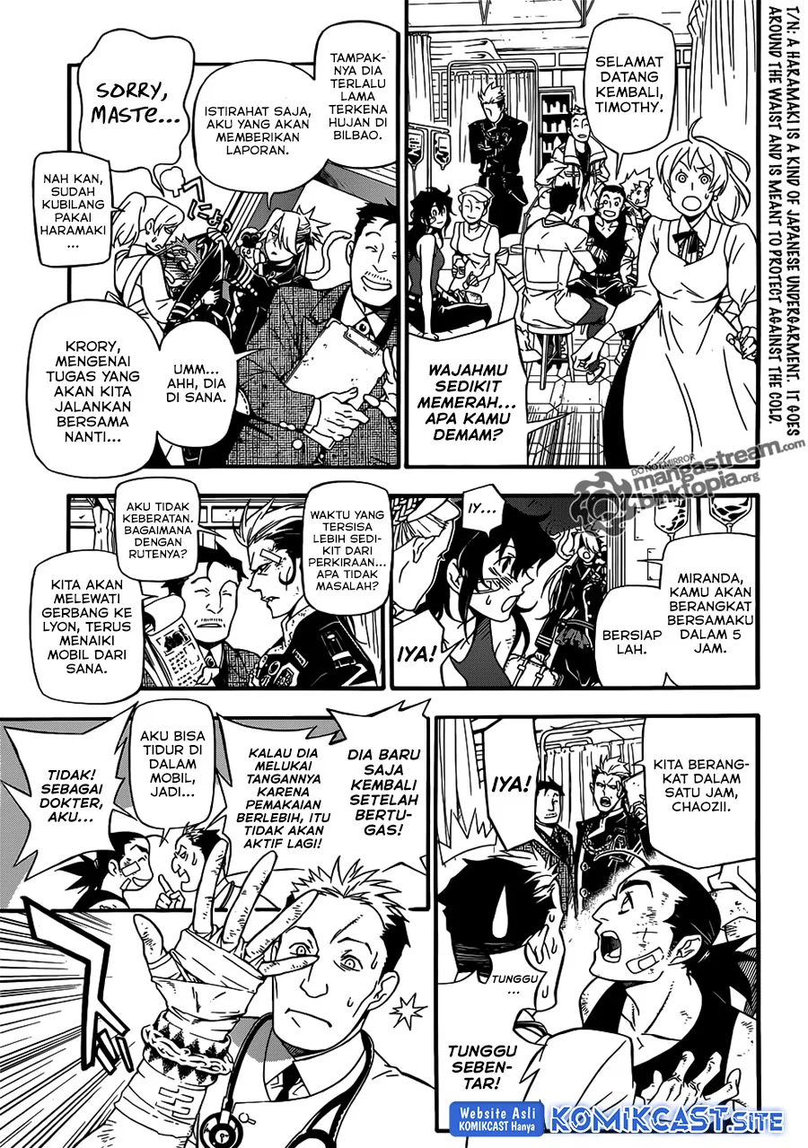 D Gray Man Chapter 207 Gambar 8