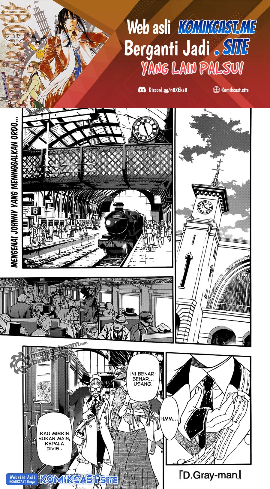 Manga D Gray Man Chapter 209 gambar 2