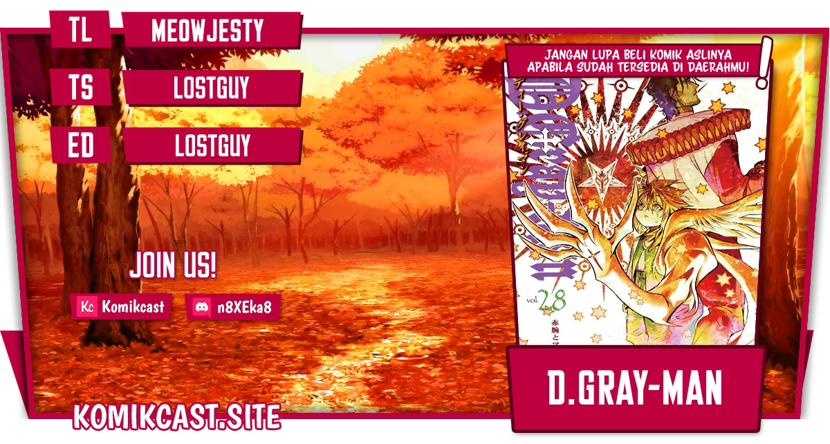 Komik D Gray Man Chapter 210 gambar 1