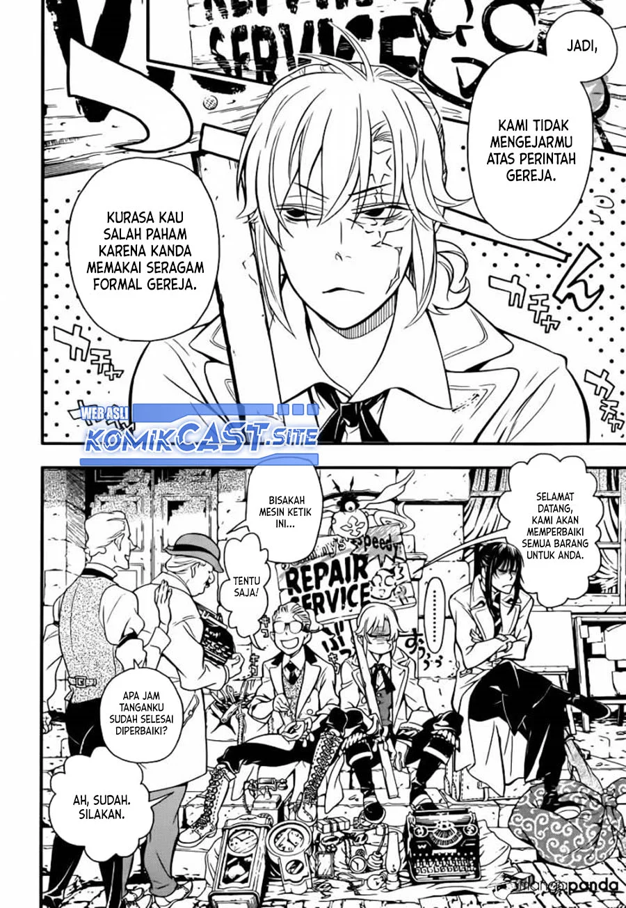 D Gray Man Chapter 215 Gambar 23