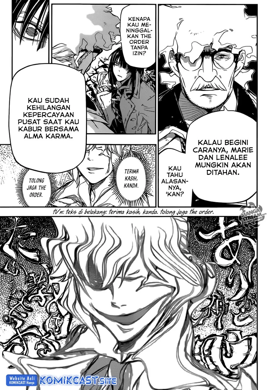 D Gray Man Chapter 217 Gambar 20