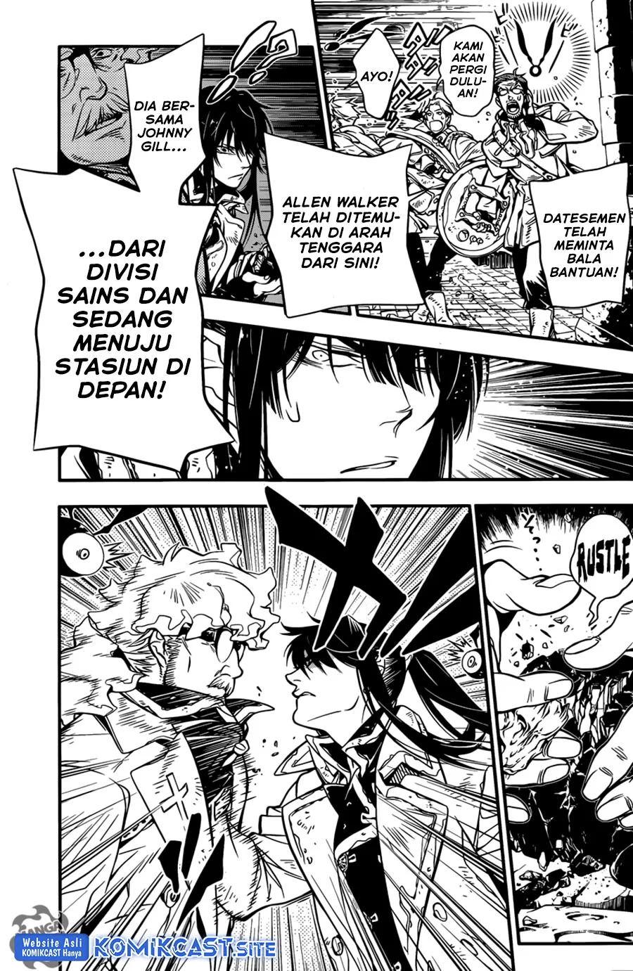 D Gray Man Chapter 217 Gambar 28