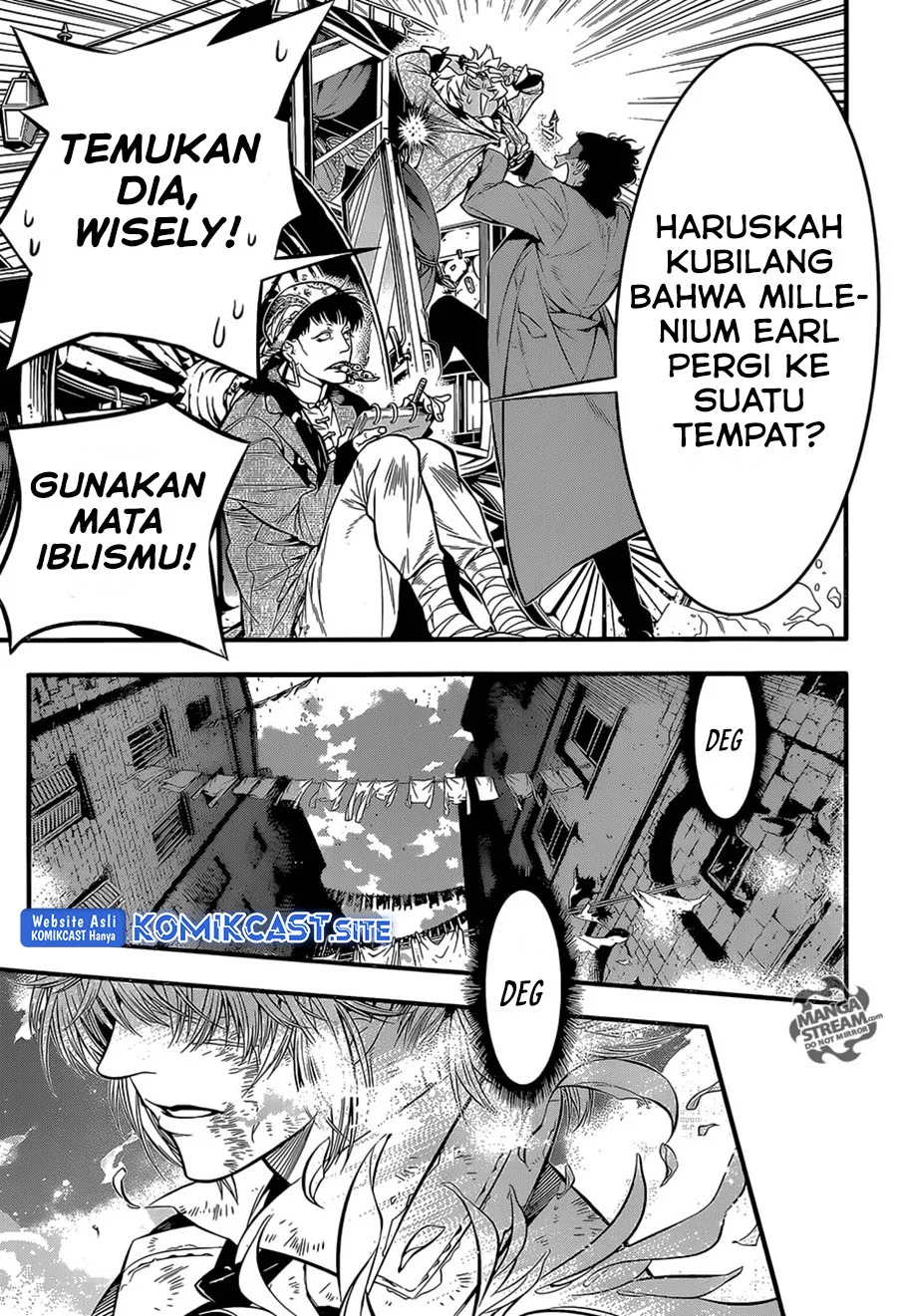 D Gray Man Chapter 219 Gambar 17