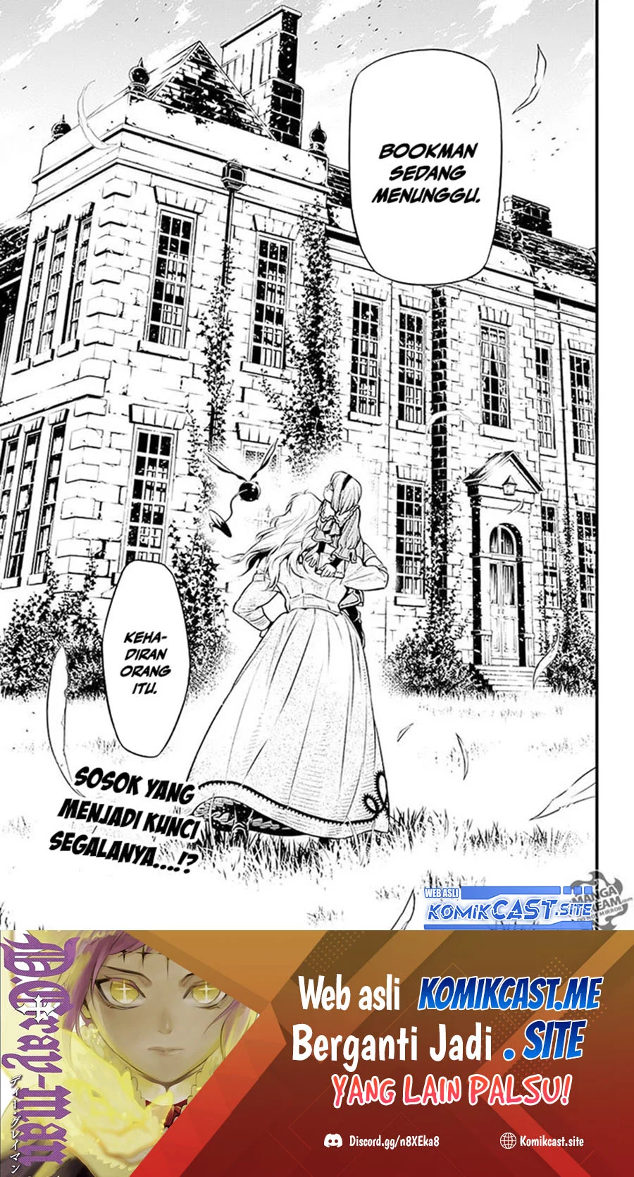 D Gray Man Chapter 222 Gambar 29