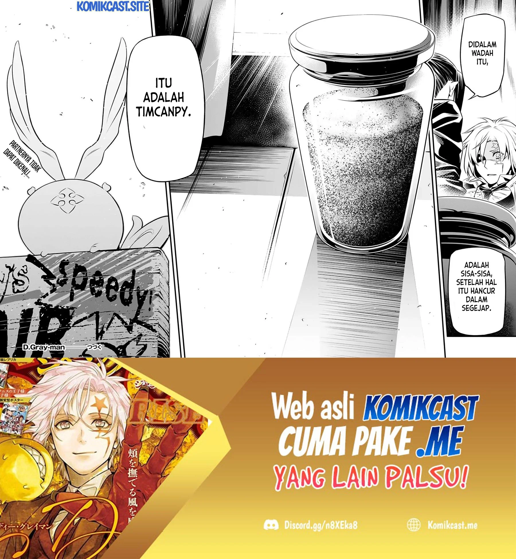 D Gray Man Chapter 227 Gambar 18