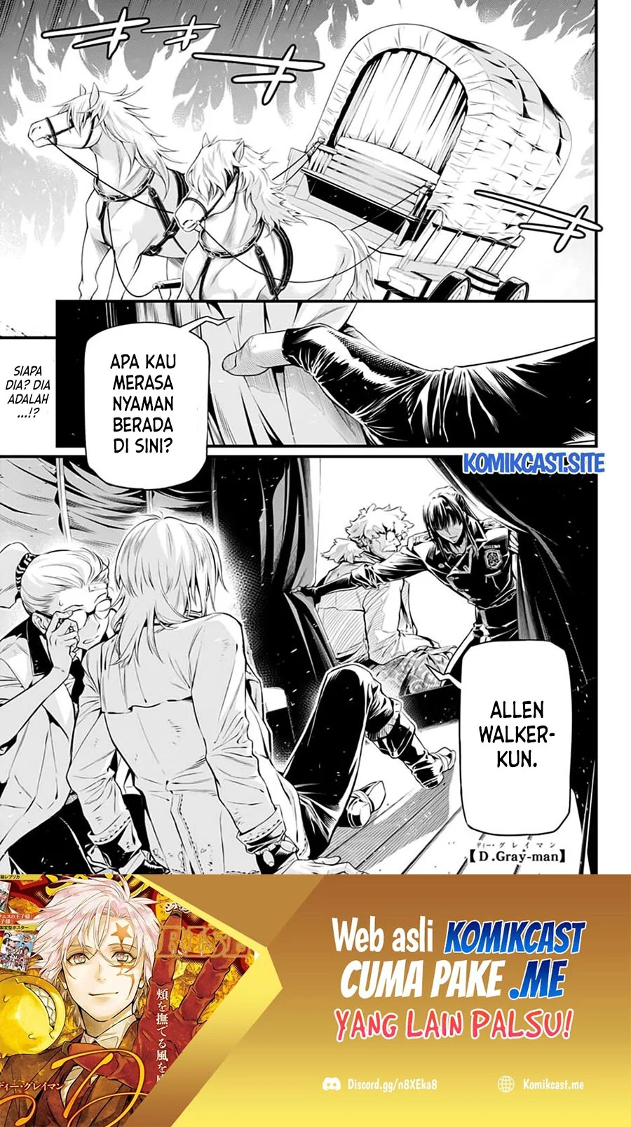 Manga D Gray Man Chapter 227 gambar 2