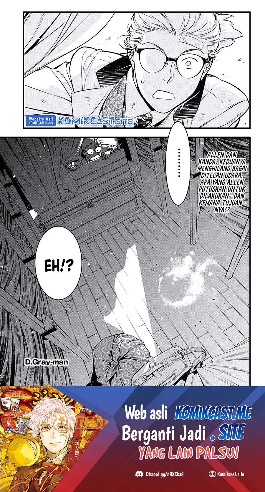 D Gray Man Chapter 229 Gambar 26