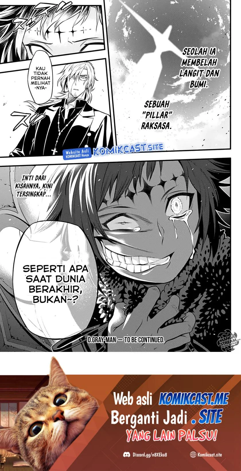 D Gray Man Chapter 234 Gambar 17