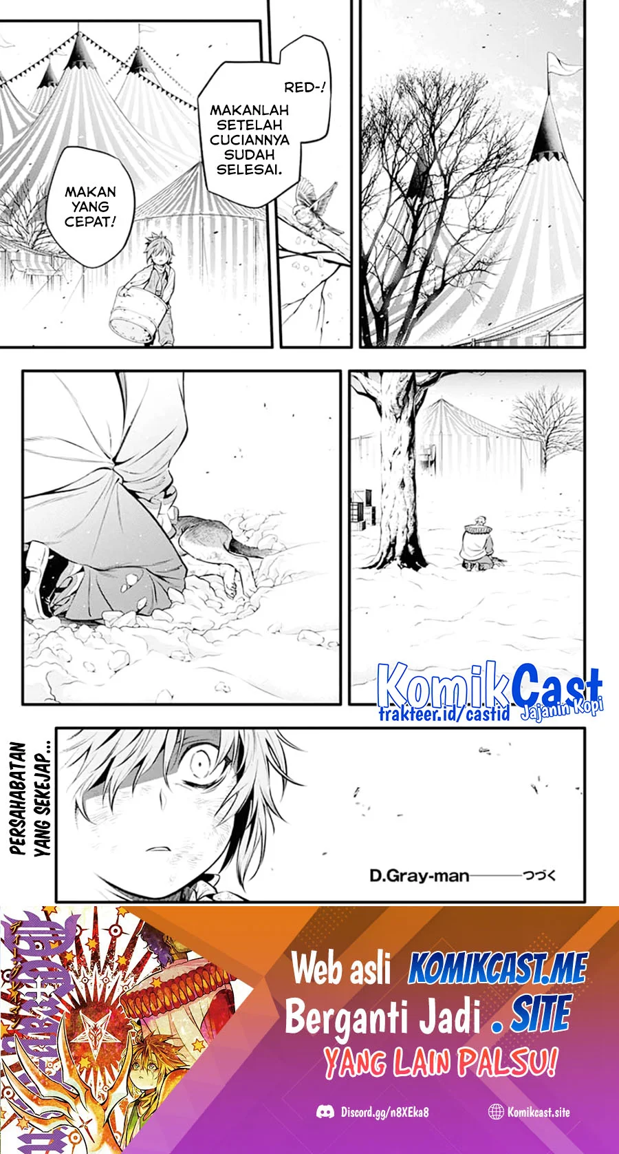 D Gray Man Chapter 235 Gambar 41