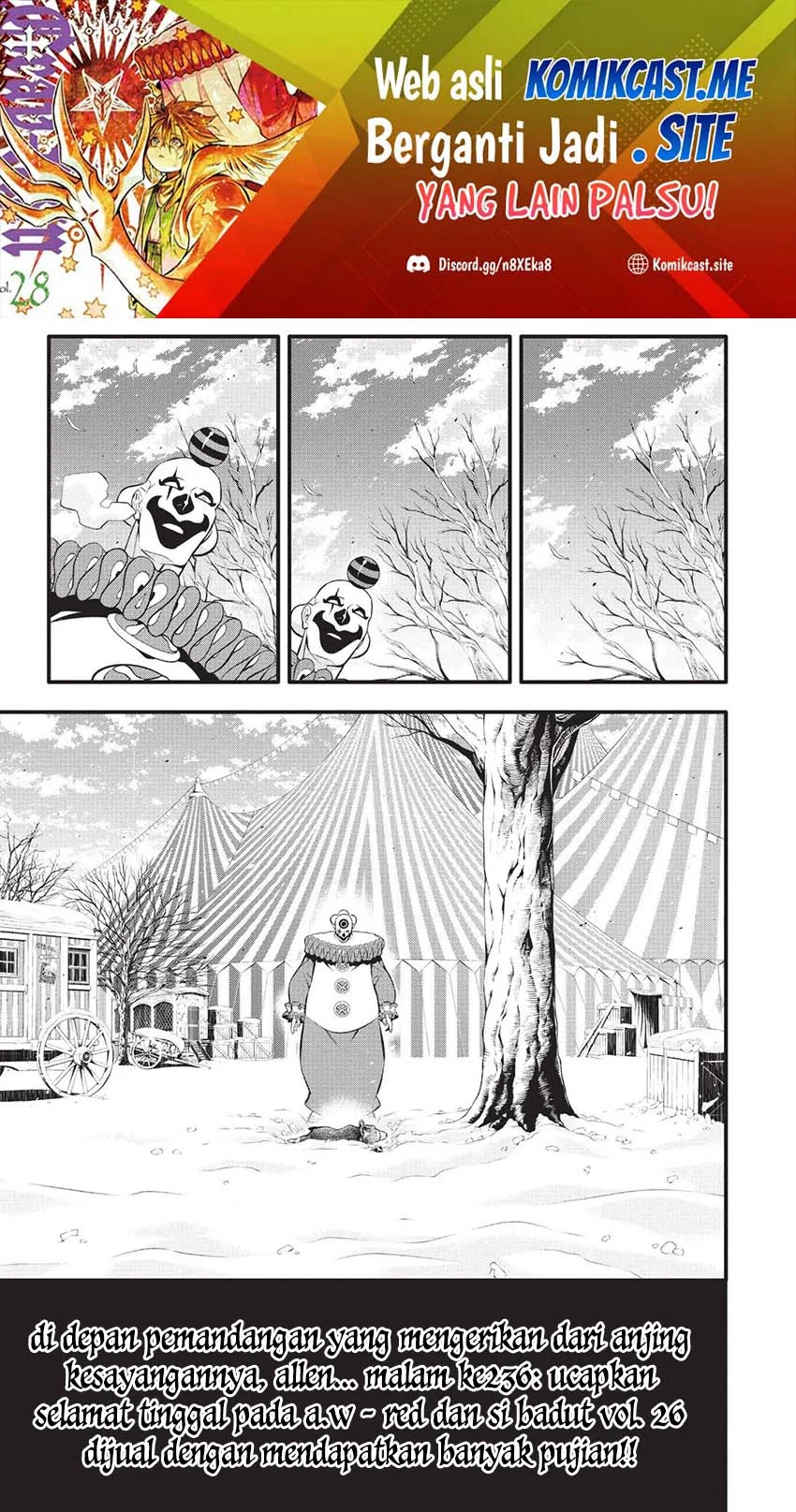 Manga D Gray Man Chapter 236 gambar 2