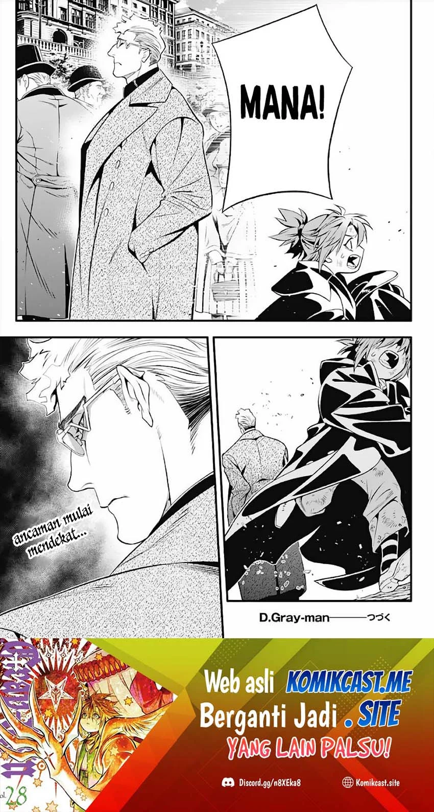 D Gray Man Chapter 237 Gambar 13