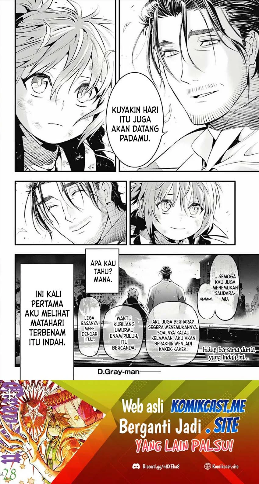 D Gray Man Chapter 238 Gambar 15