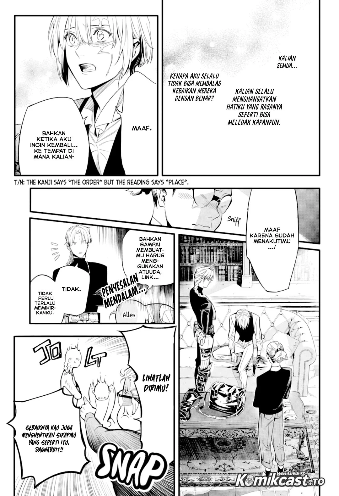 D Gray Man Chapter 256 Gambar 11