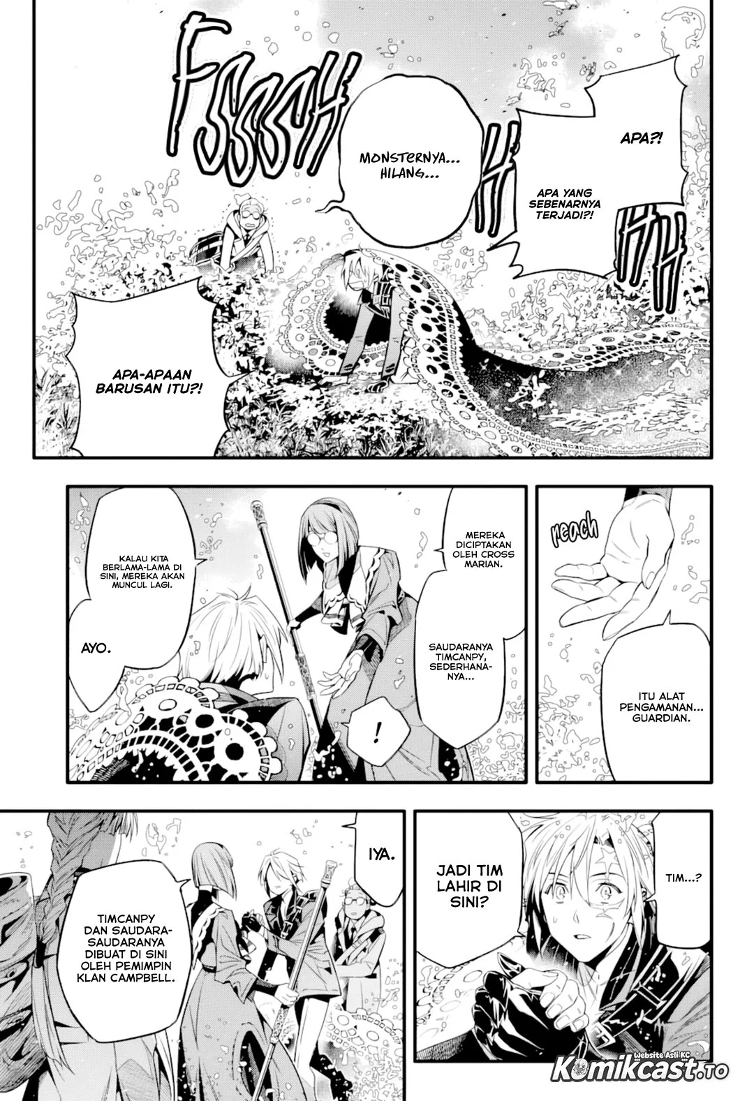 D Gray Man Chapter 256 Gambar 28