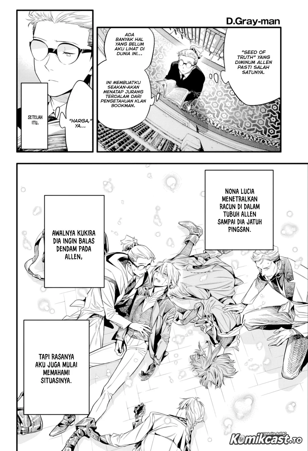 D Gray Man Chapter 256 Gambar 4