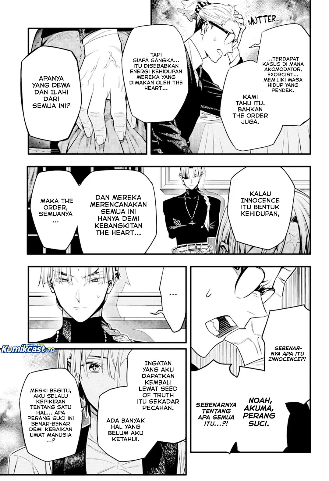 D Gray Man Chapter 258 Gambar 18