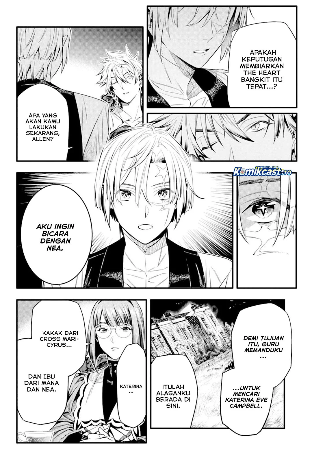 D Gray Man Chapter 258 Gambar 19