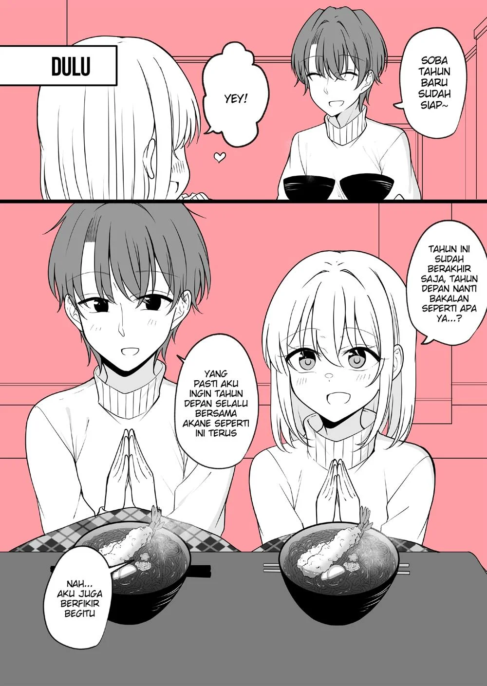 Komik Daily Life of a Couple in Which the Boyfriend Became a Girl One Day Chapter 46 gambar 1