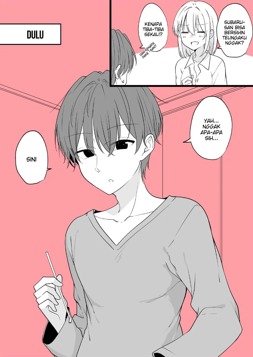 Daily Life of a Couple in Which the Boyfriend Became a Girl One Day Chapter 48 Halaman 1