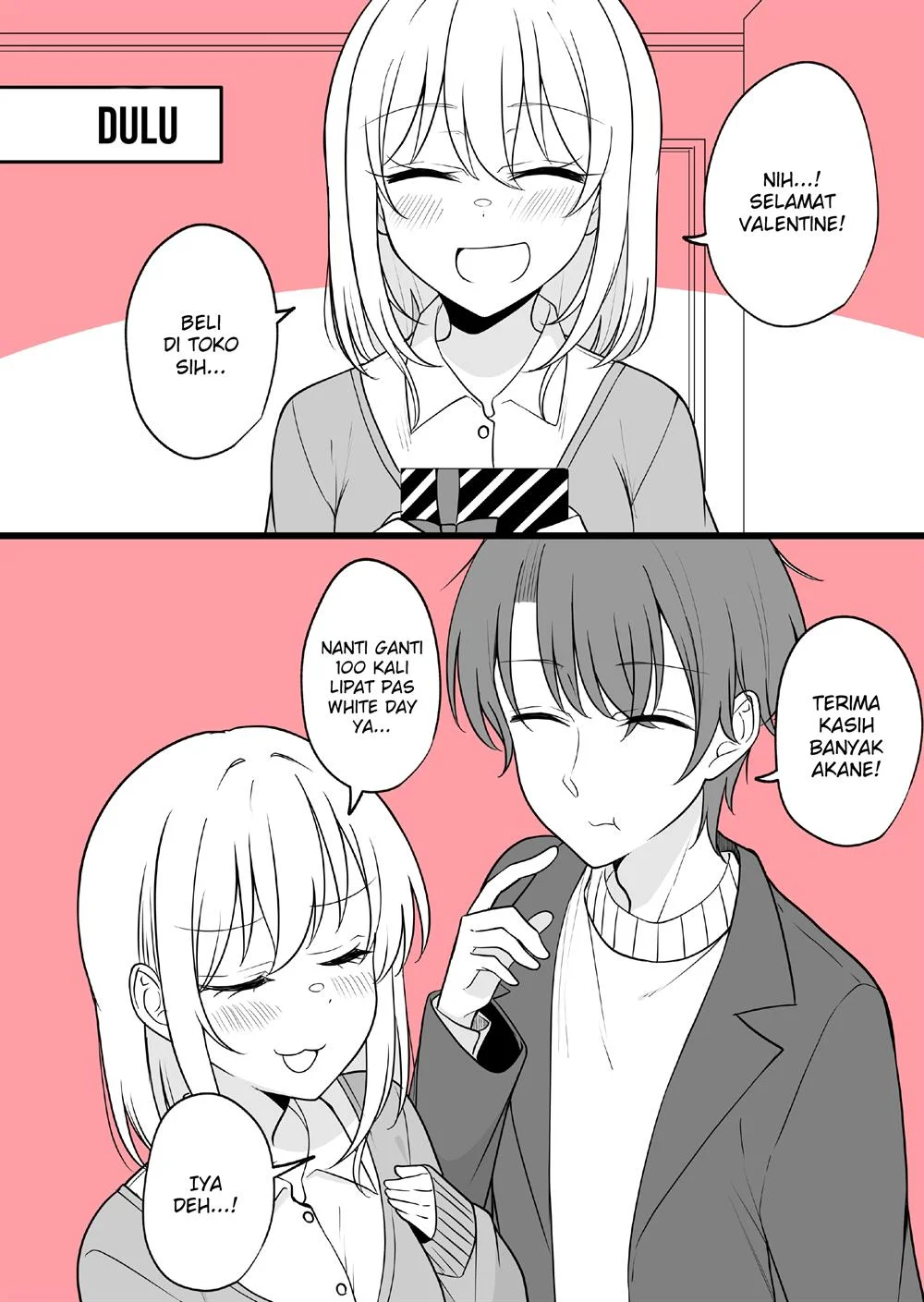Komik Daily Life of a Couple in Which the Boyfriend Became a Girl One Day Chapter 49 gambar 1