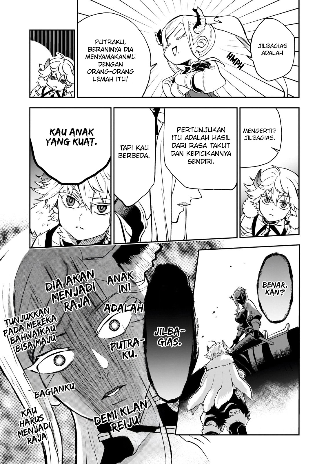 Dainana Maouji Jilbagias no Maou Keikokuki Chapter 5 Gambar 17