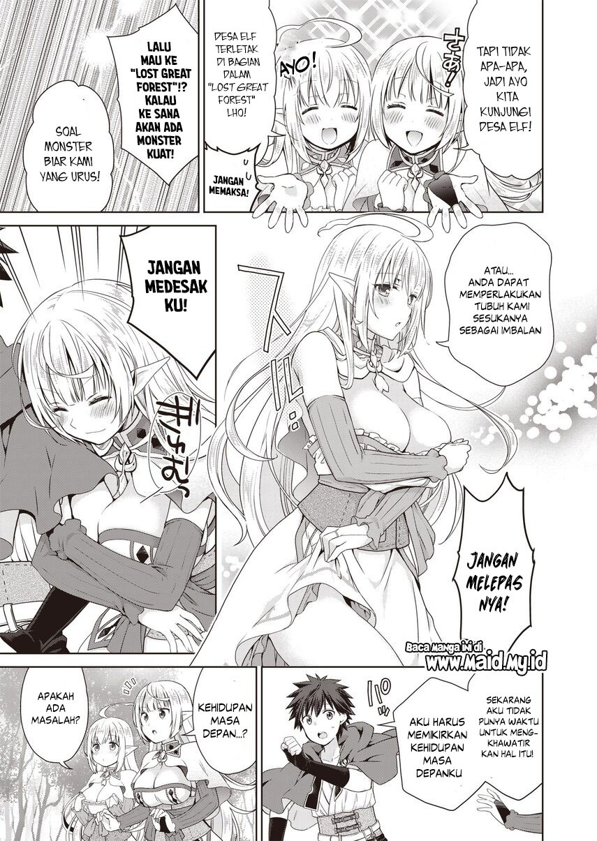 Dakara Katte Ni Yusha Toka Hao Ni Nintei Sun No Yamero Yo! Elf Zoku Mo Kokuo Sama Mo Hirefusu Hodo Ore Ha Idaina Yakuwarirashi Chapter 1 Gambar 20