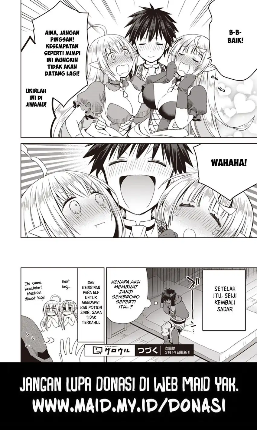 Dakara Katte Ni Yusha Toka Hao Ni Nintei Sun No Yamero Yo! Elf Zoku Mo Kokuo Sama Mo Hirefusu Hodo Ore Ha Idaina Yakuwarirashi Chapter 13 Gambar 12