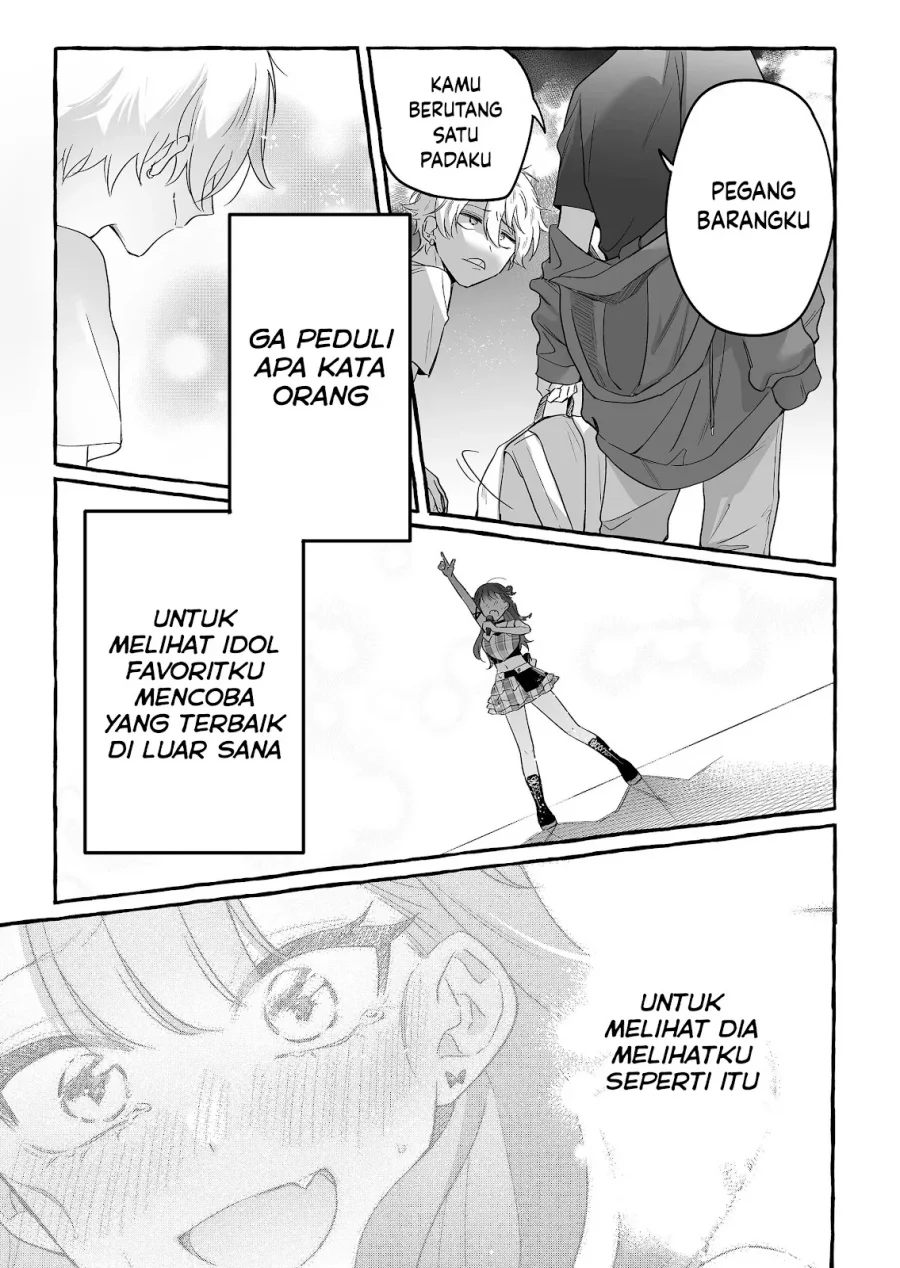 Damedol to Sekai ni Hitori Dake no Fan (Serialization) Chapter 25 Gambar 20