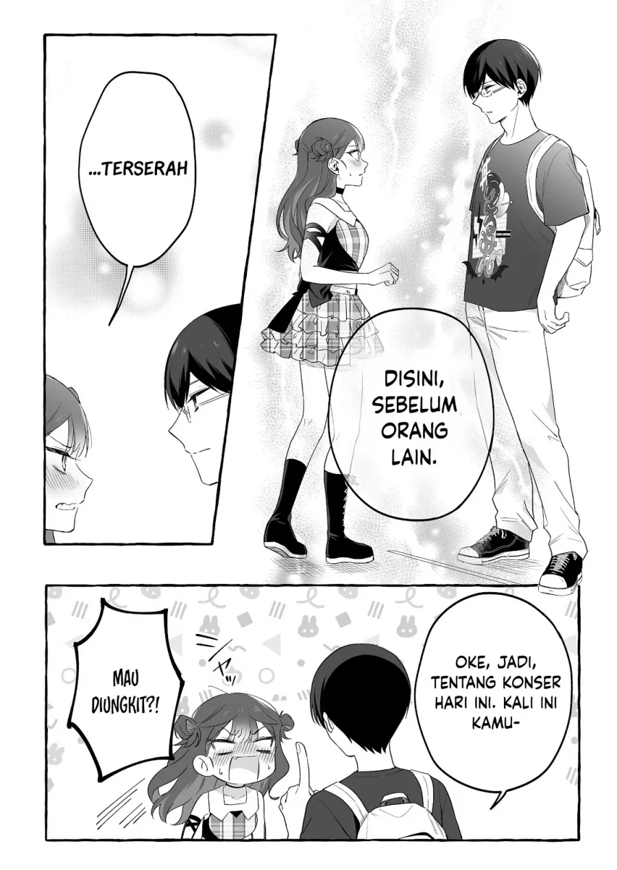 Damedol to Sekai ni Hitori Dake no Fan (Serialization) Chapter 27 Gambar 18