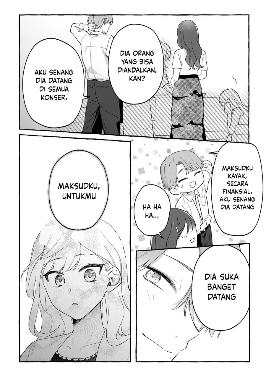 Damedol to Sekai ni Hitori Dake no Fan (Serialization) Chapter 30 Gambar 13