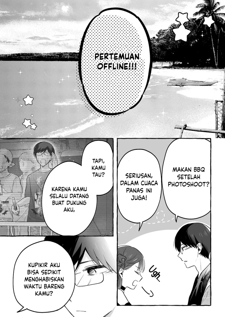 Damedol to Sekai ni Hitori Dake no Fan (Serialization) Chapter 31 Gambar 8