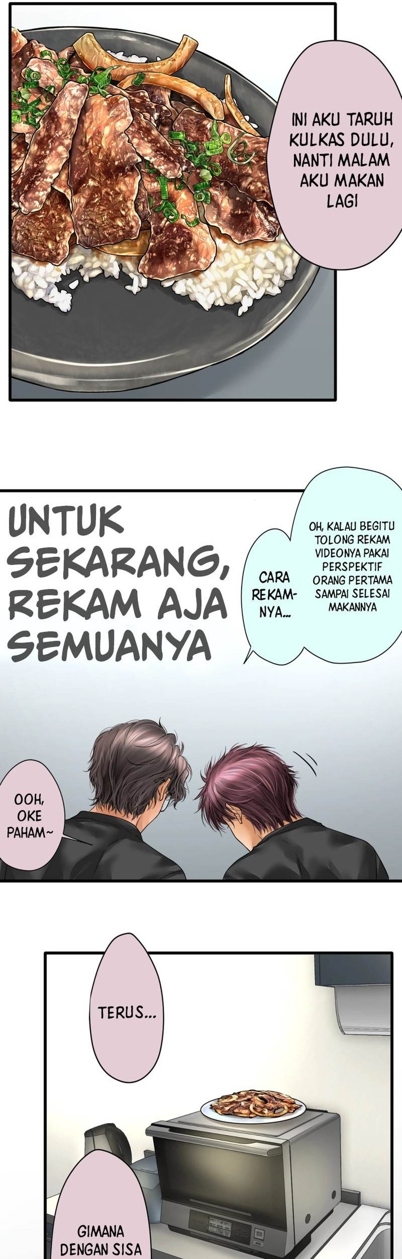Dan-chan Wa Gohan o Toritai Chapter 5 Gambar 35
