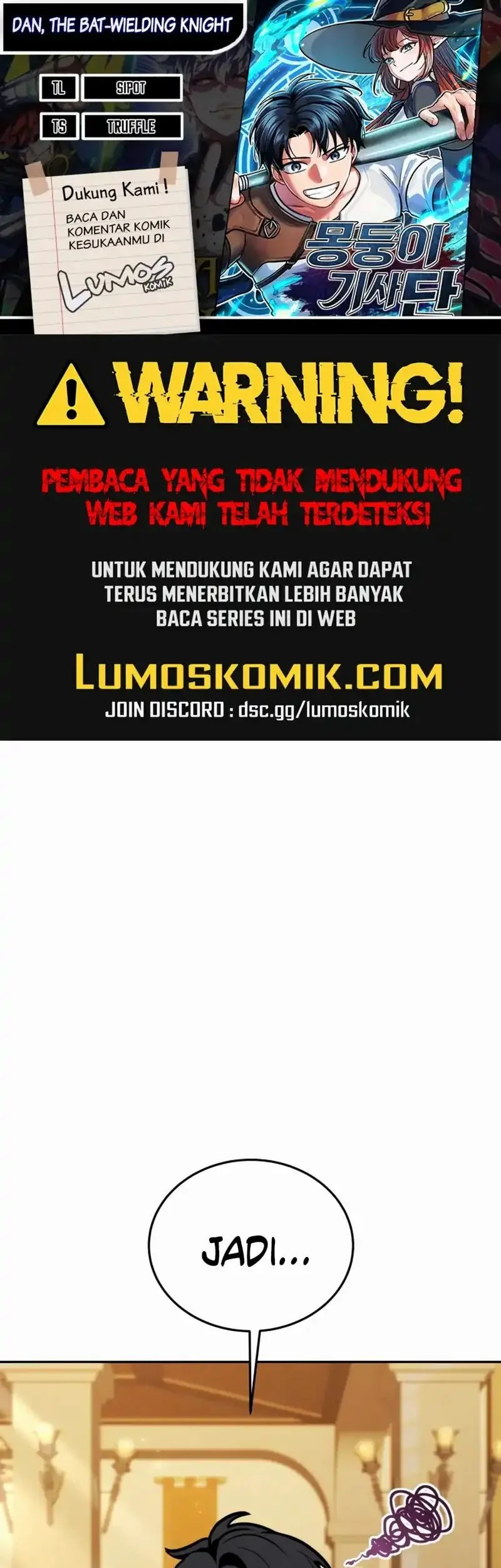 Komik Dan, the Bat-Wielding Knight Chapter 15 gambar 1