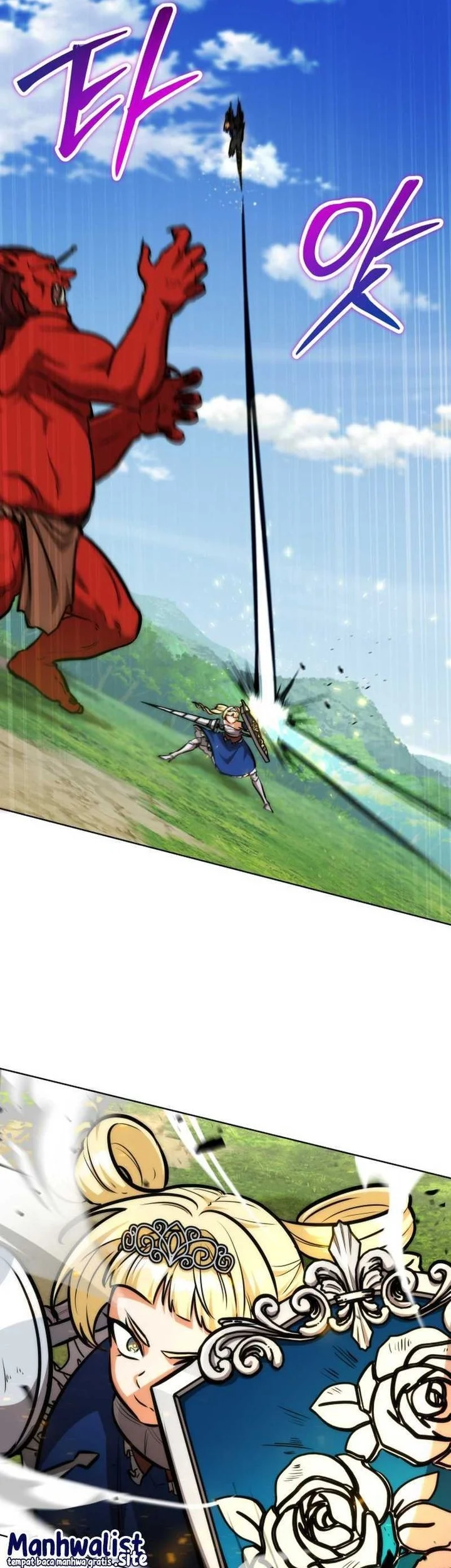 Dan, the Bat-Wielding Knight Chapter 17 Gambar 43