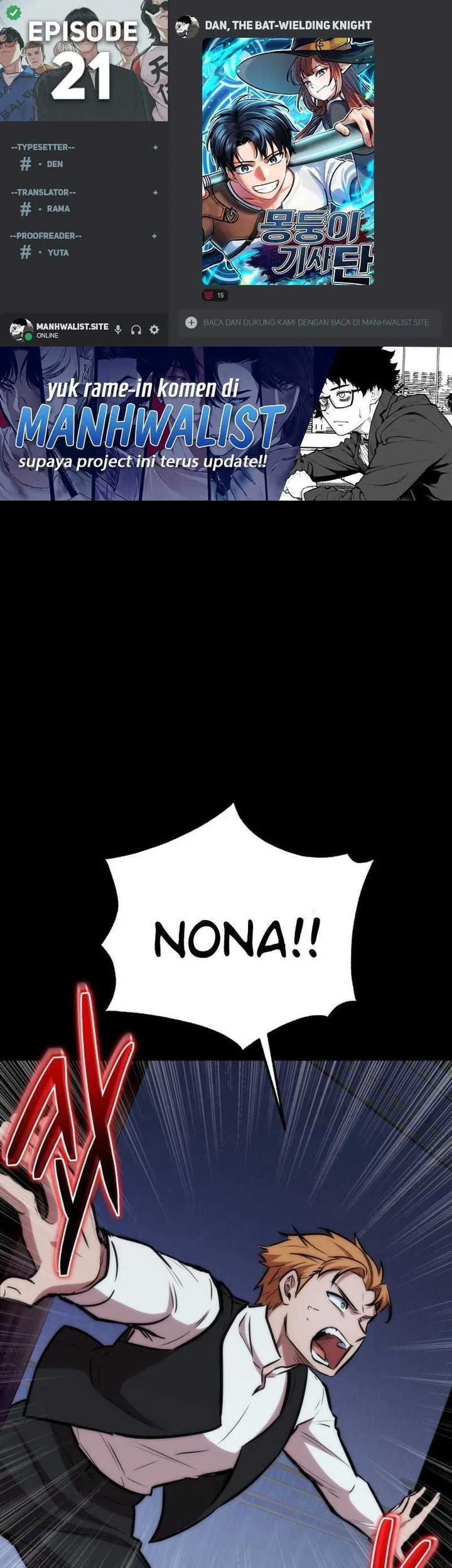 Komik Dan, the Bat-Wielding Knight Chapter 21 gambar 1