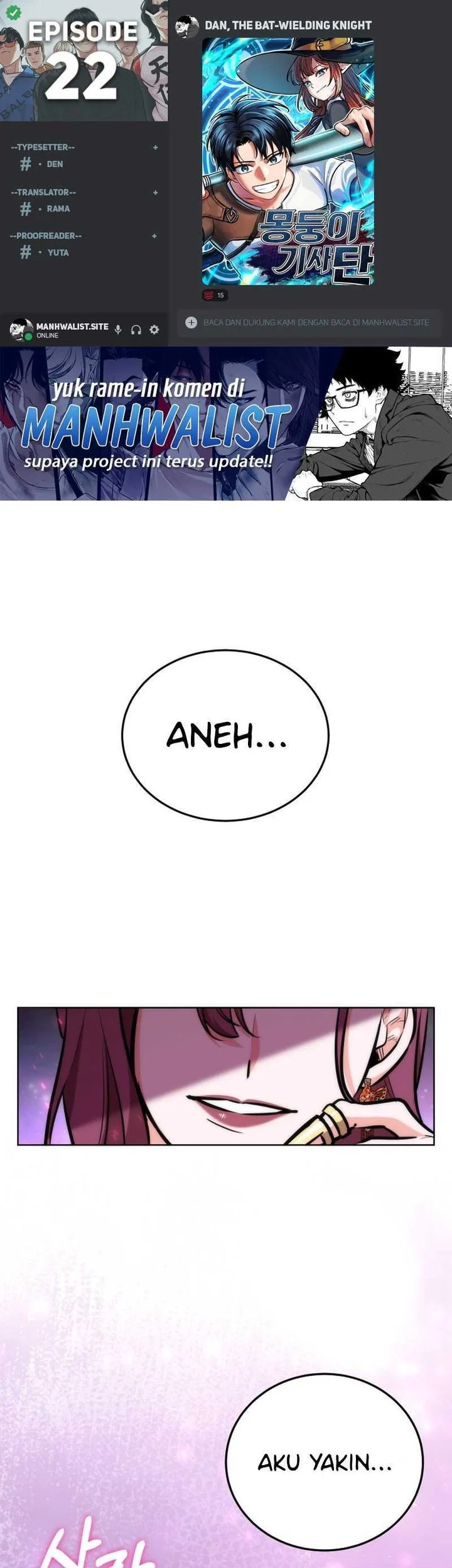 Komik Dan, the Bat-Wielding Knight Chapter 22 gambar 1