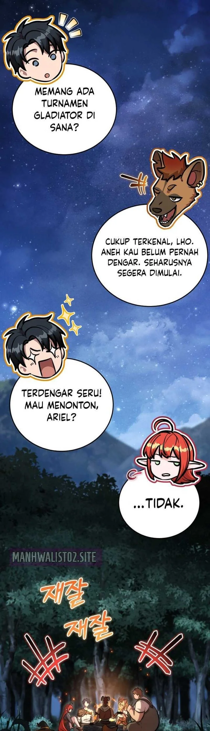 Dan, the Bat-Wielding Knight Chapter 32 Gambar 23