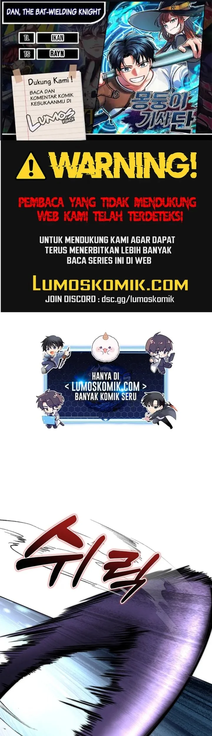 Komik Dan, the Bat-Wielding Knight Chapter 5 gambar 1