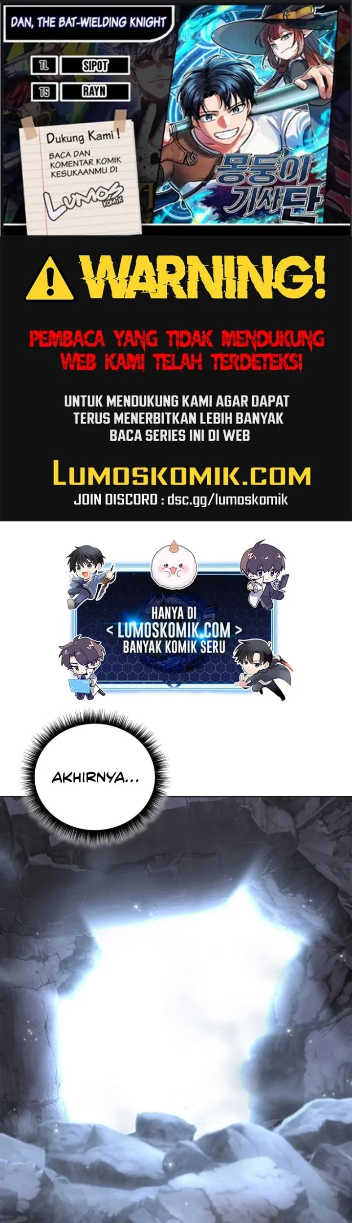 Komik Dan, the Bat-Wielding Knight Chapter 6 gambar 1