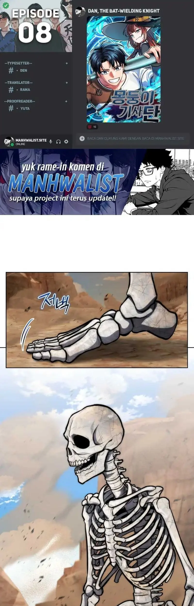 Komik Dan, the Bat-Wielding Knight Chapter 8 gambar 1