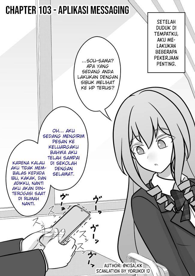 Baca Manga Danjohi 1:39 no Heikou Sekai wa Omoi no Hoka Futsuu Chapter 103 Gambar 2