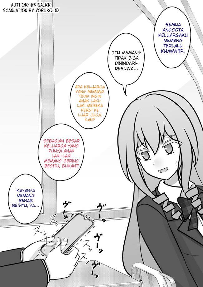 Danjohi 1:39 no Heikou Sekai wa Omoi no Hoka Futsuu Chapter 103 Gambar 3
