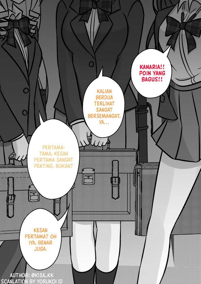 Danjohi 1:39 no Heikou Sekai wa Omoi no Hoka Futsuu Chapter 119 Gambar 3